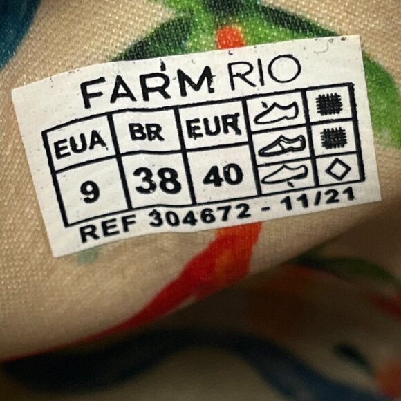 FARM Rio Multicolor Mules with Bow - Picture 14 of 14